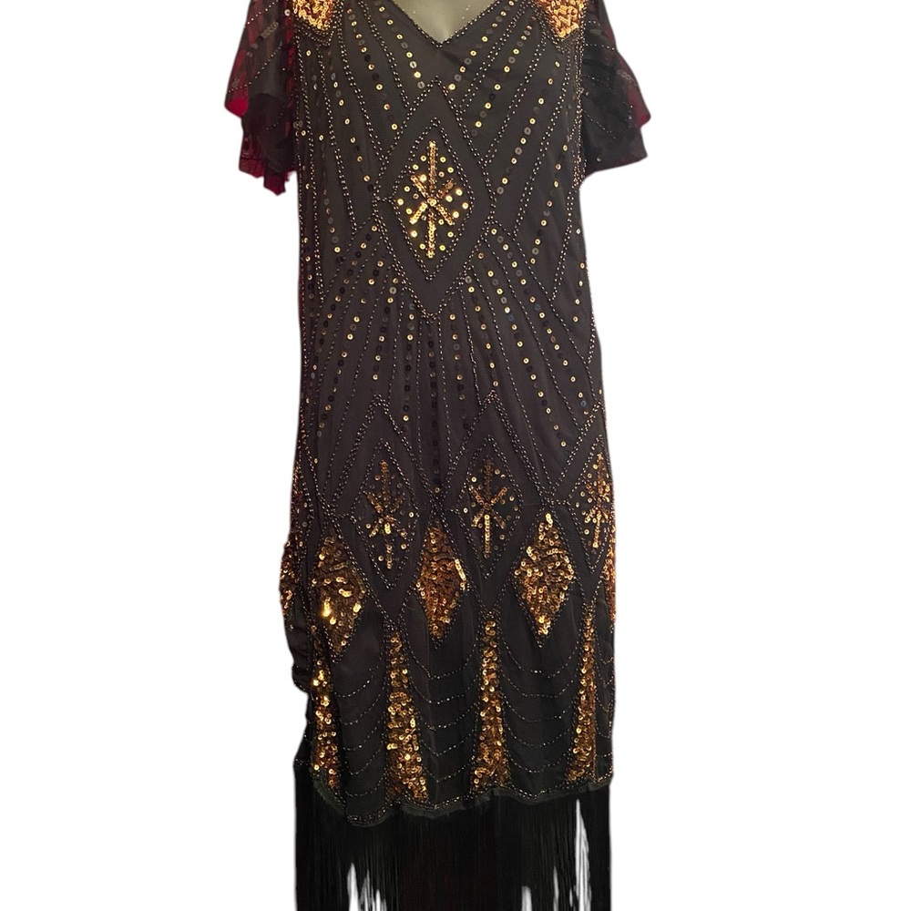 Women’s Evening Party Dress Size L - Picture 3 of 10